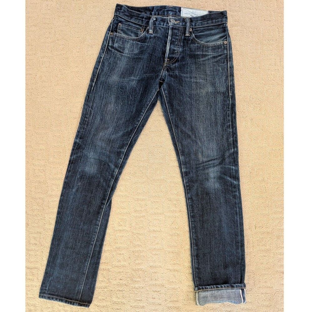 RGT Rogue Territory Jeans Mens 27x29 SK Skinny Signature Six Pocket Selvedge